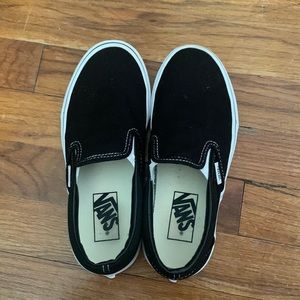 Women’s Black Slip-On Vans